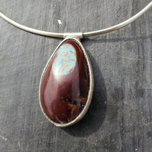 Yowa Nut Opal Necklace