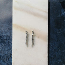Load image into Gallery viewer, Sterling Silver Rope Earrings
