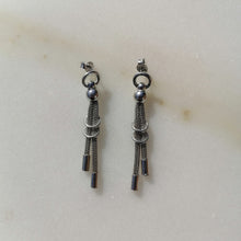 Load image into Gallery viewer, Sterling Silver Rope Earrings
