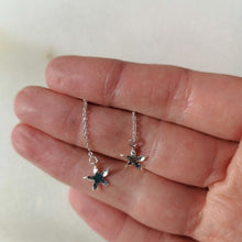 Load image into Gallery viewer, Small Star Drop Earrings
