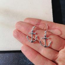 Load image into Gallery viewer, Anchor Drop Earrings
